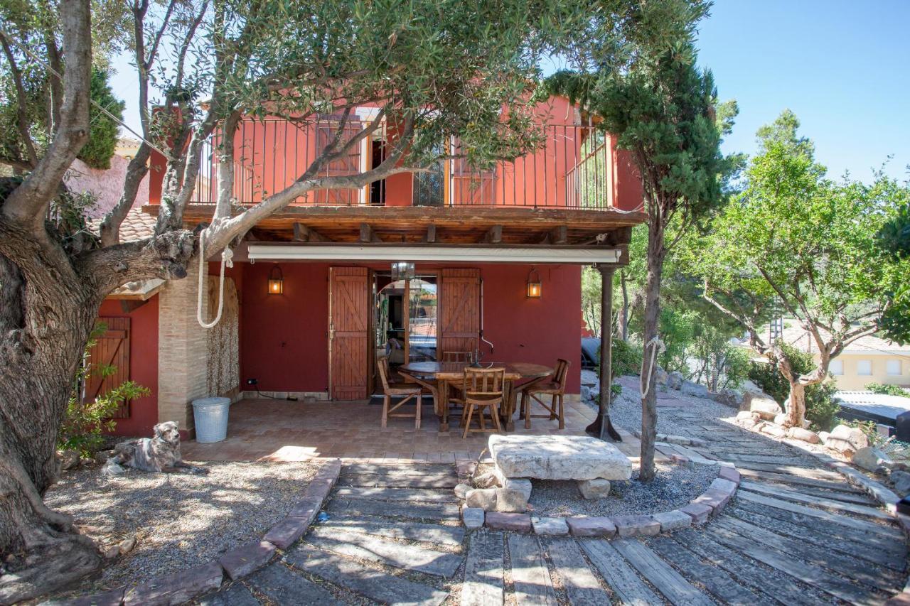 Ca Carmela, Casa Con Encanto Con Piscina "Parque Natural Sierra Calderona" Valencie Exteriér fotografie